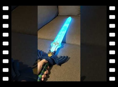3D printed Master Sword from The Legend of Zelda